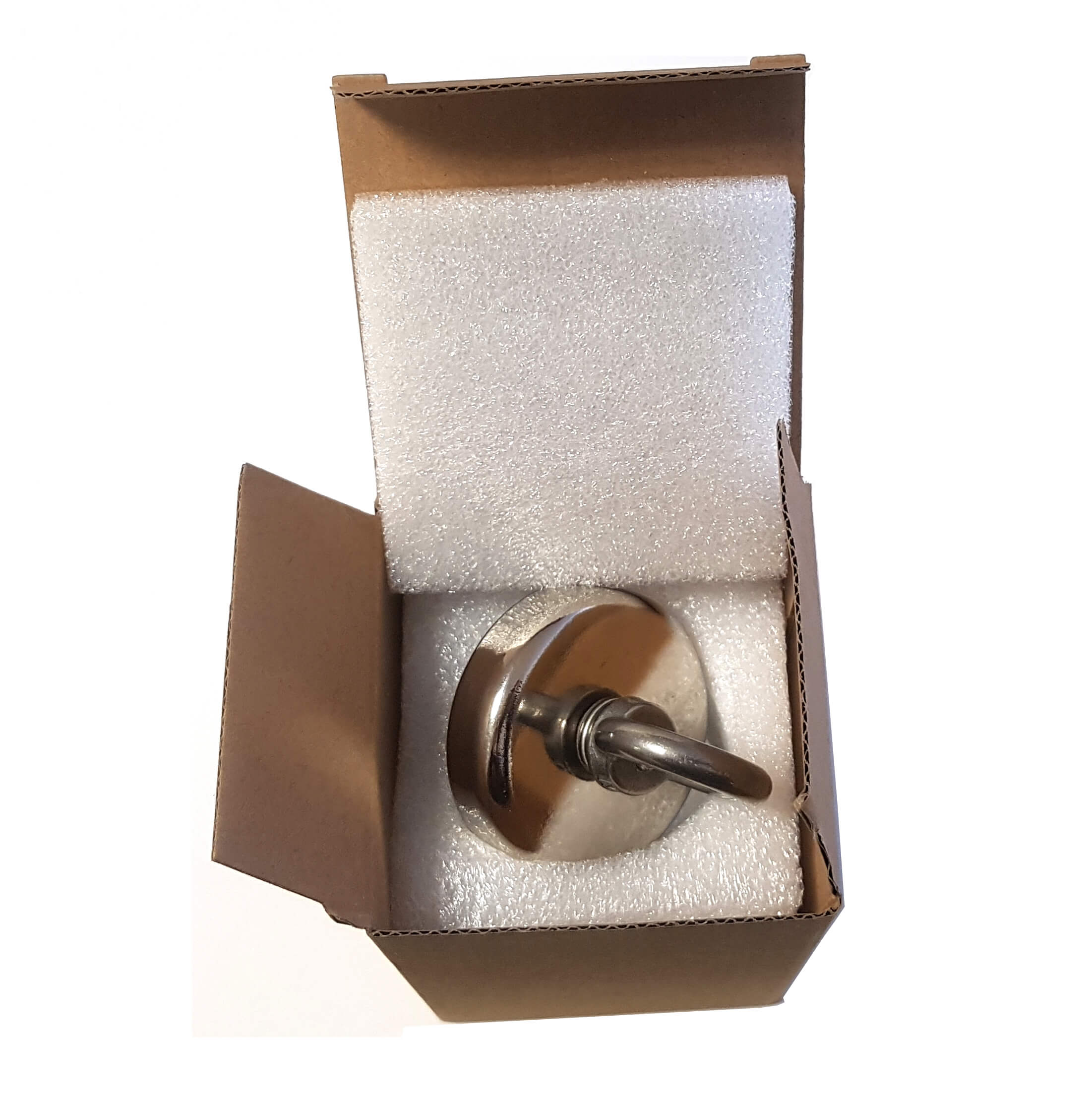 Aimant de pêche Ø60mm avec œillet, puissance 160kg 48 Aimant de pêche Ø60mm avec œillet, puissance 160kg – Image 3