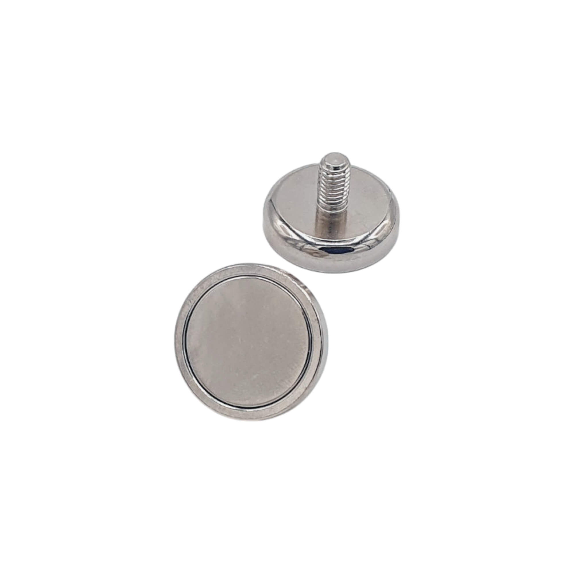 Aimant néodyme Ø 32mm avec tige filetée M6, puissance 34 kg 47 Aimant néodyme Ø 32mm avec tige filetée M6, puissance 34 kg – Image 2