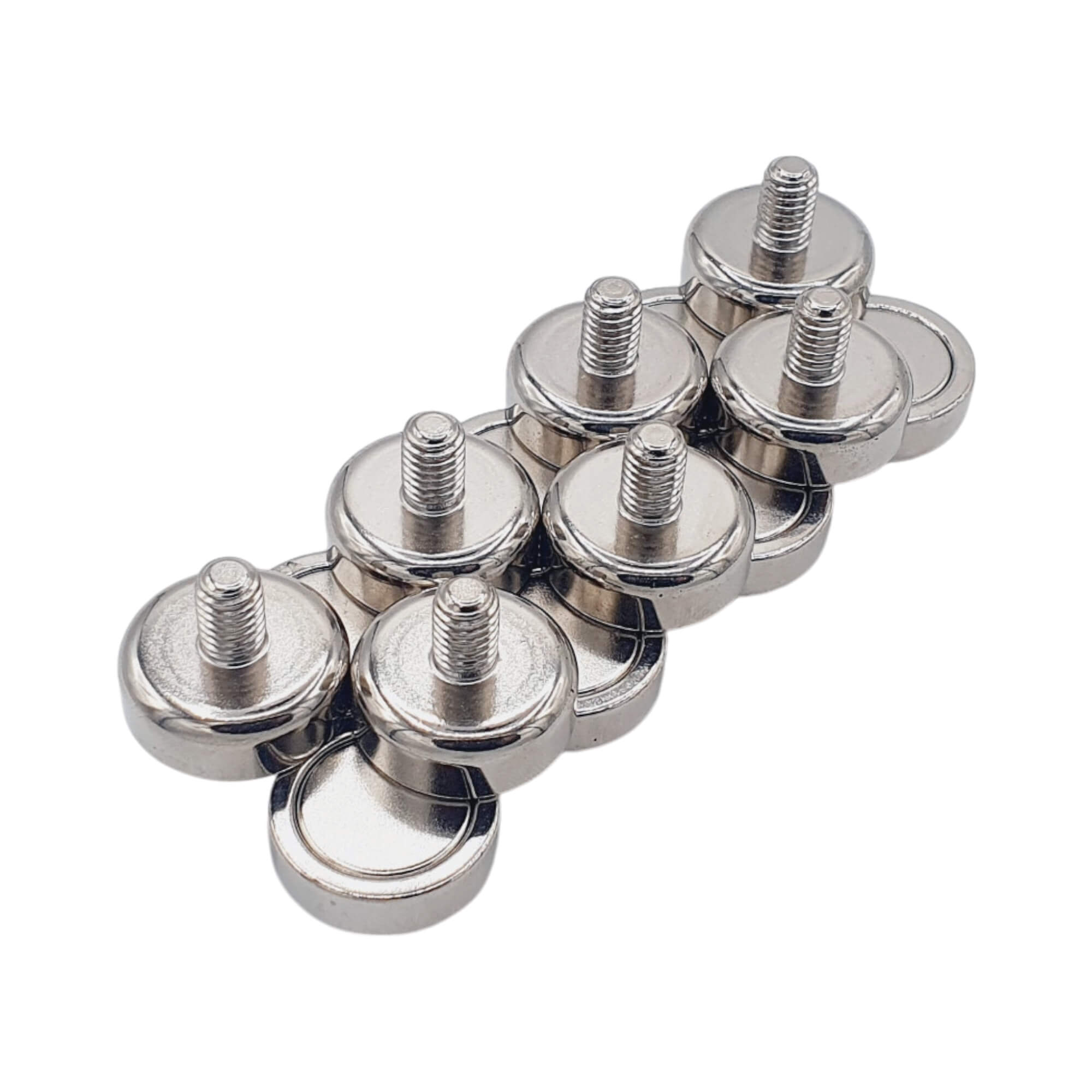 Aimant néodyme Ø 20mm avec tige filetée M6, puissance 12 kg 48 Aimant néodyme Ø 20mm avec tige filetée M6, puissance 12 kg – Image 3