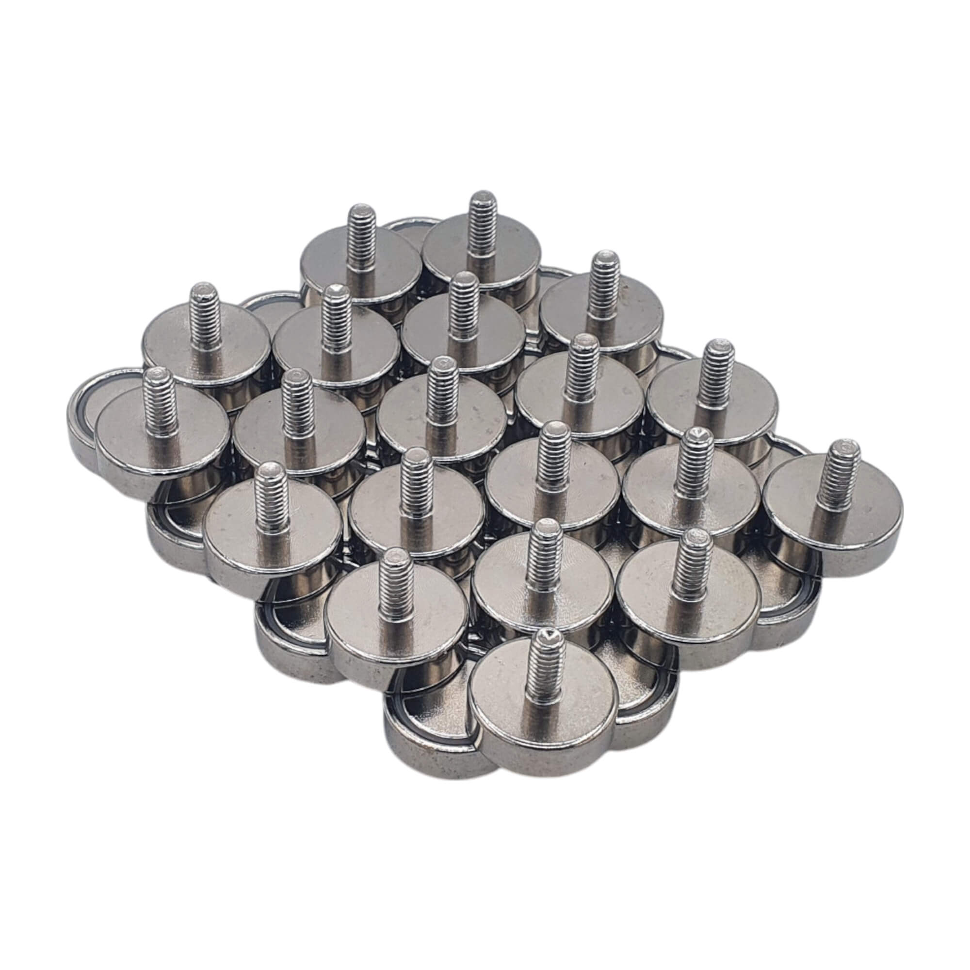 Aimant néodyme Ø 16mm avec tige filetée M4, puissance 8 kg 48 Aimant néodyme Ø 16mm avec tige filetée M4, puissance 8 kg – Image 3
