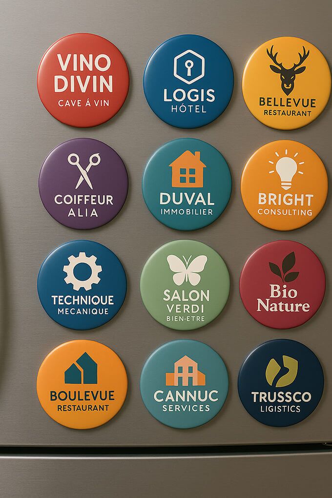 Magnet badge ⌀ 15,8cm 48 Magnet badge ⌀ 15,8cm – Image 3