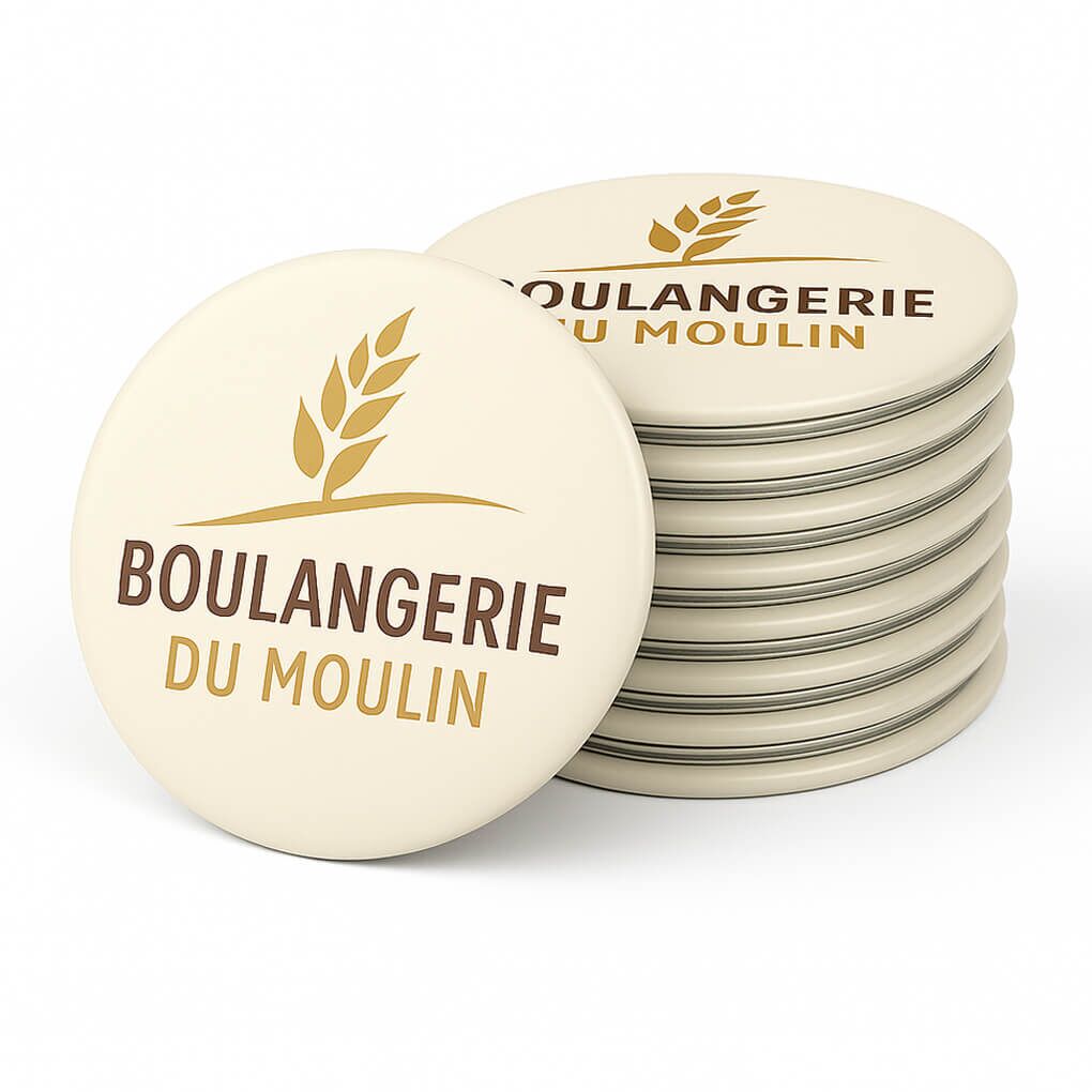 Magnet badge ⌀ 10cm 47 Magnet badge ⌀ 10cm – Image 2