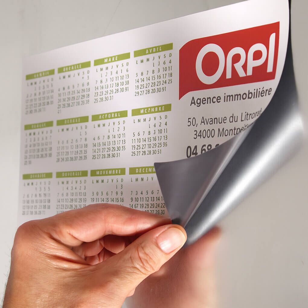 Calendrier magnétique publicitaire 51 Calendrier magnétique publicitaire – Image 6