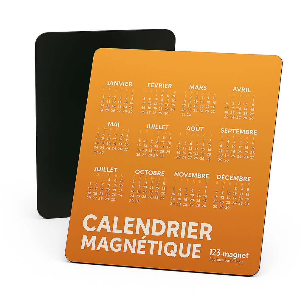 Calendrier magnétique publicitaire 49 calendrier magnet publicitaire personnalisé