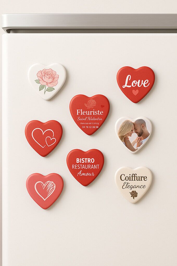 Magnet rigide coeur 5 x 5 cm 48 Magnet rigide coeur 5 x 5 cm – Image 3