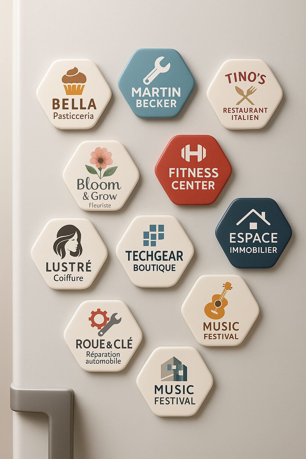 Magnet rigide hexagonal 5,6 x 5,6 cm 48 Magnet rigide hexagonal 5,6 x 5,6 cm – Image 3