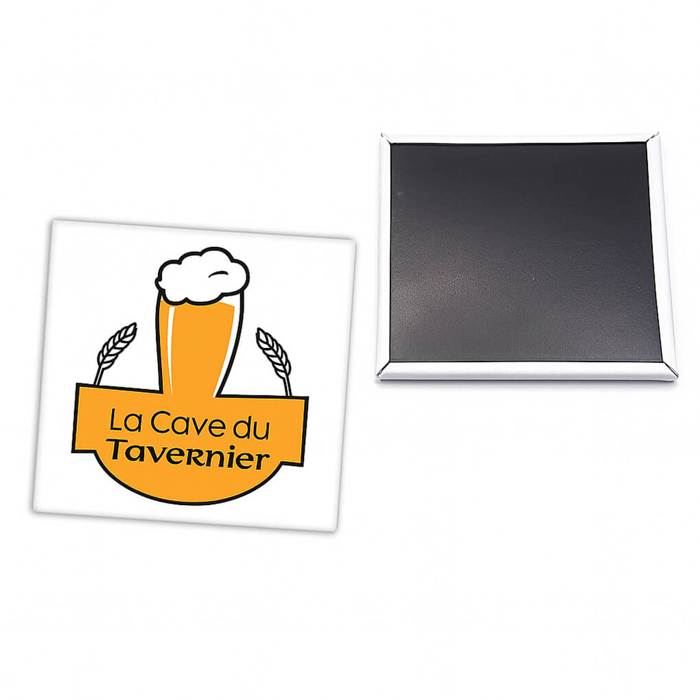 Magnet rigide 8 x 8 cm 84 magnet musée carré 8x8cm