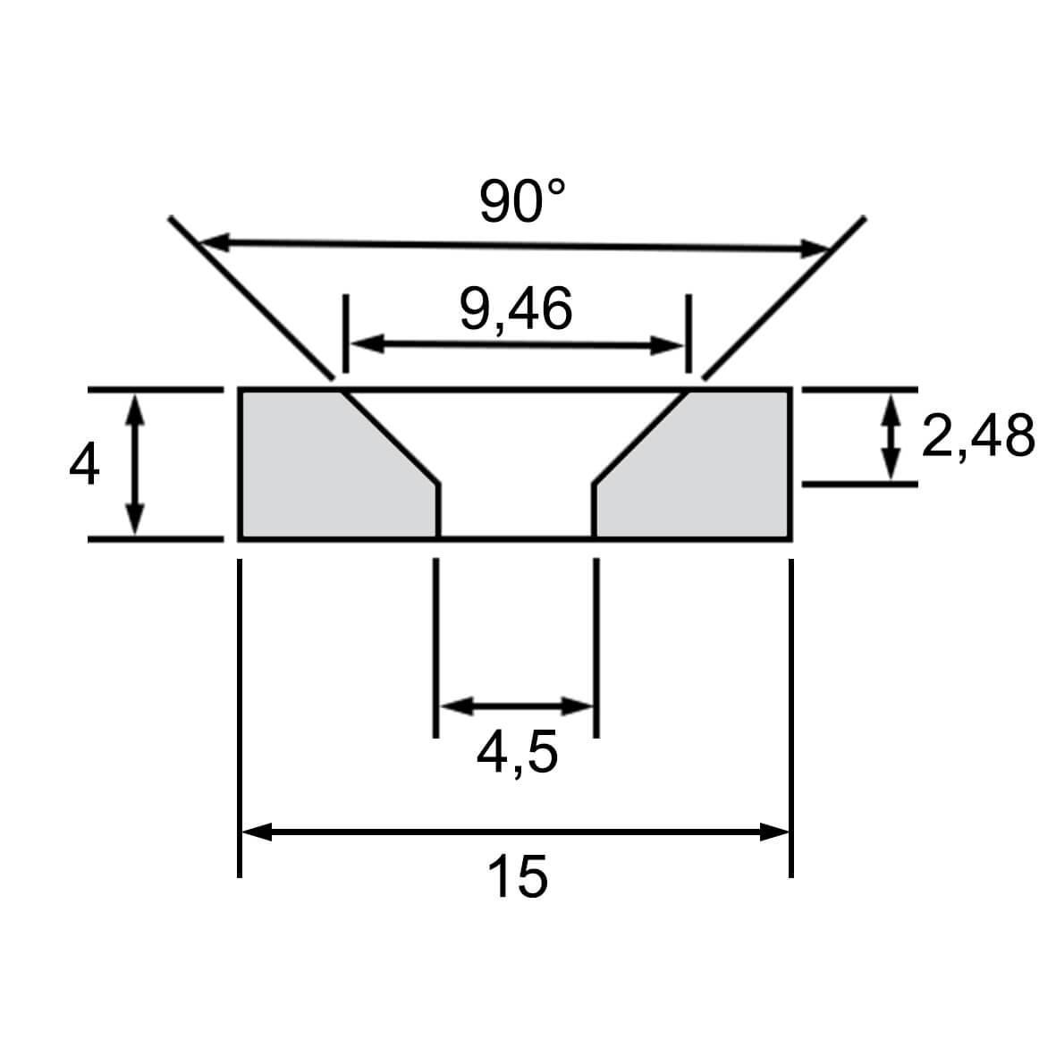 Aimant néodyme à visser ⌀15x4, puissance 3Kg 49 Aimant néodyme à visser ⌀15x4, puissance 3Kg – Image 4
