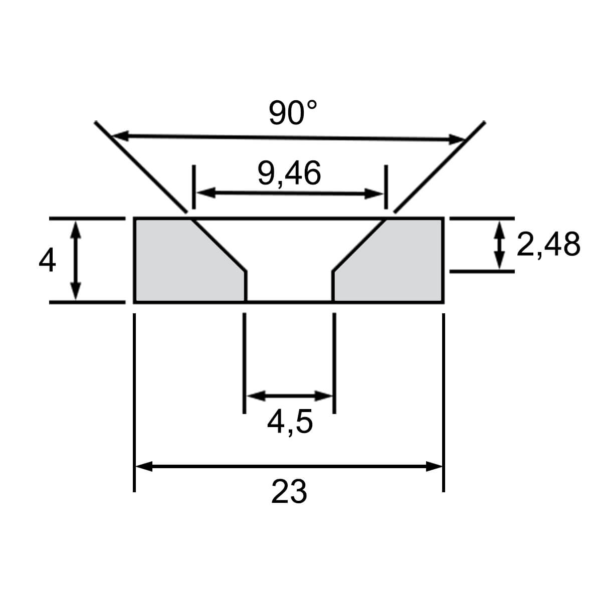 Aimant néodyme à visser ⌀23x4, puissance 6,5Kg 49 Aimant néodyme à visser ⌀23x4, puissance 6,5Kg – Image 4