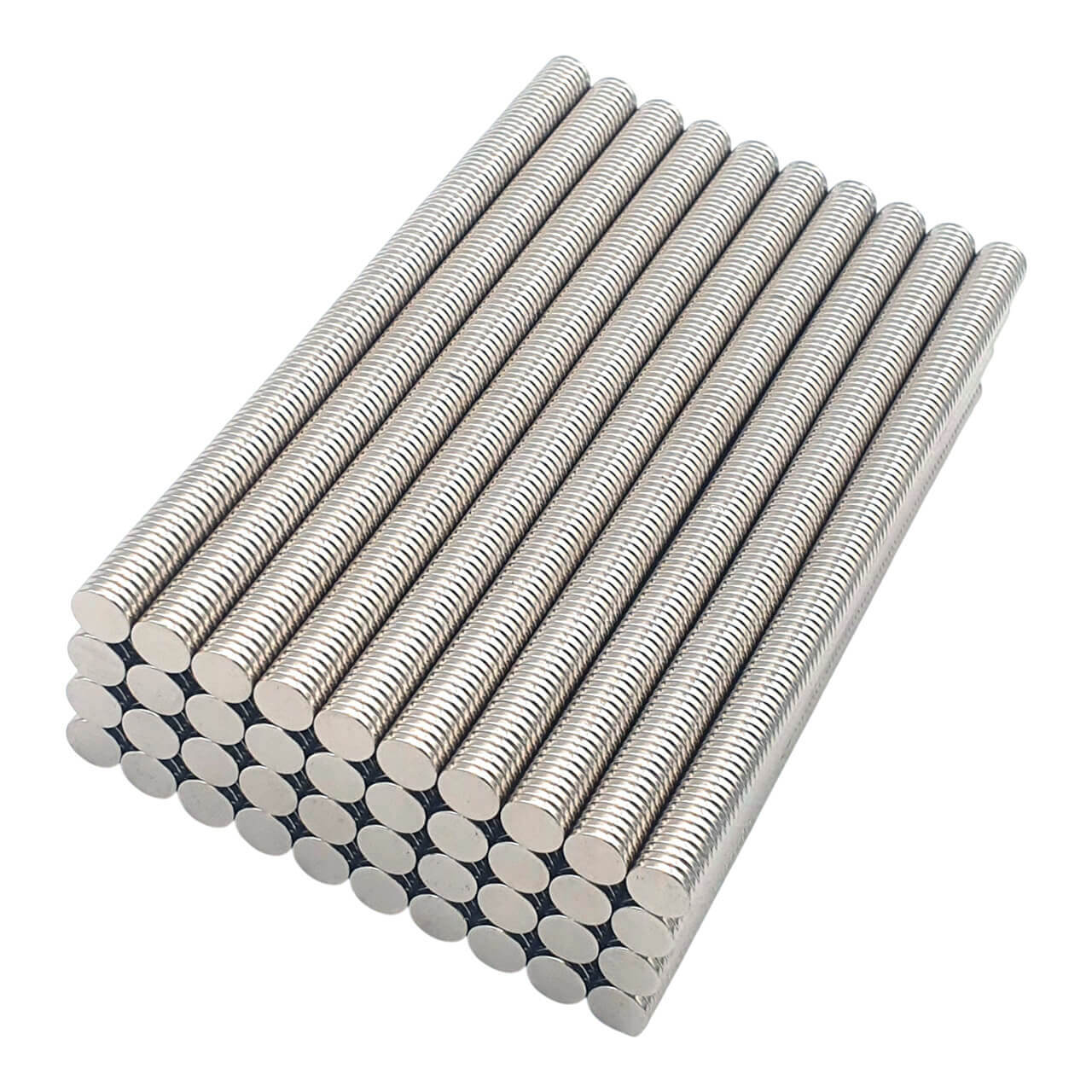 Aimant néodyme disque Ø 6x1mm, puissance 0.74kg 48 Aimant néodyme disque Ø 6x1mm, puissance 0.74kg – Image 3