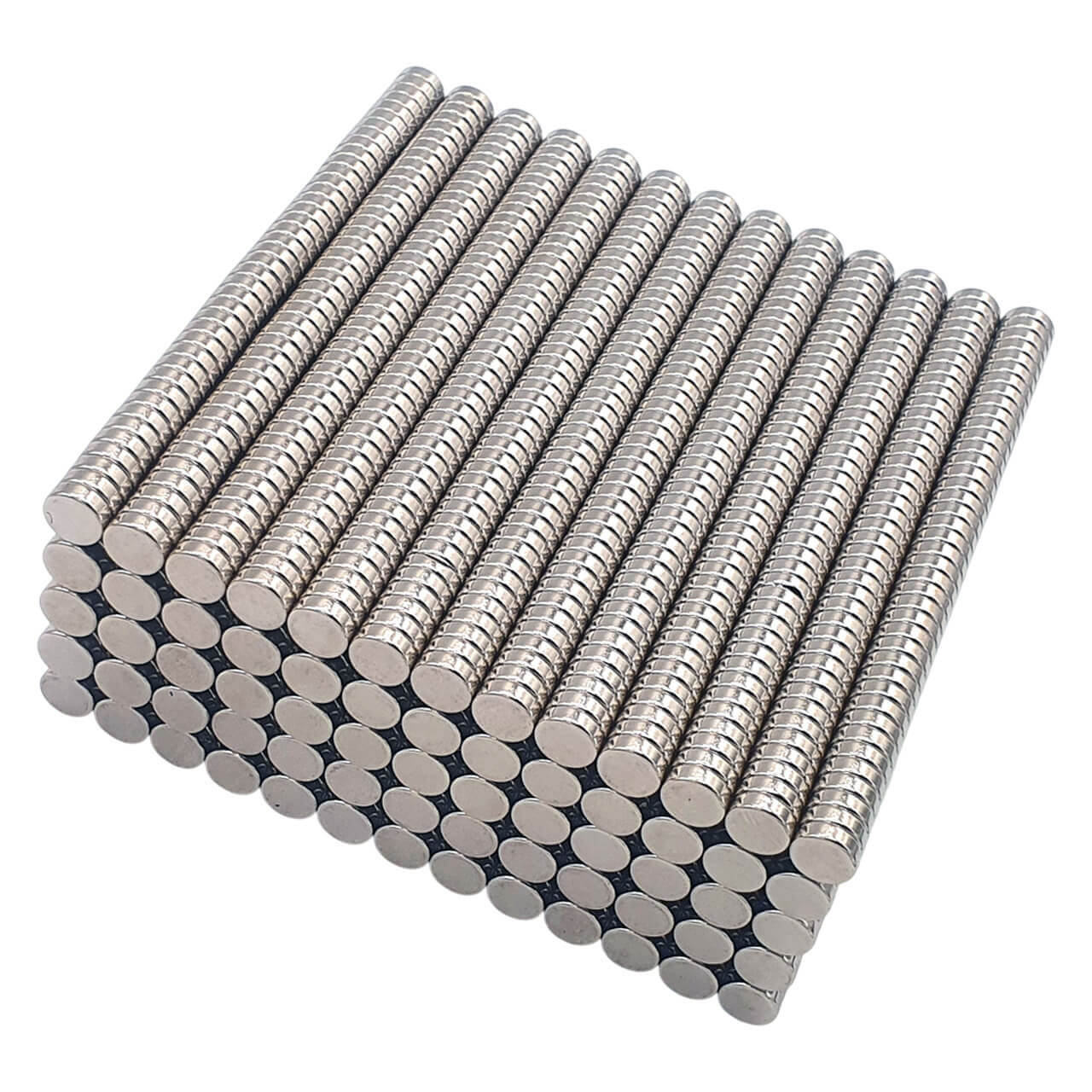 Aimant néodyme disque Ø 6x2mm, puissance 0.68kg 48 Aimant néodyme disque Ø 6x2mm, puissance 0.68kg – Image 3