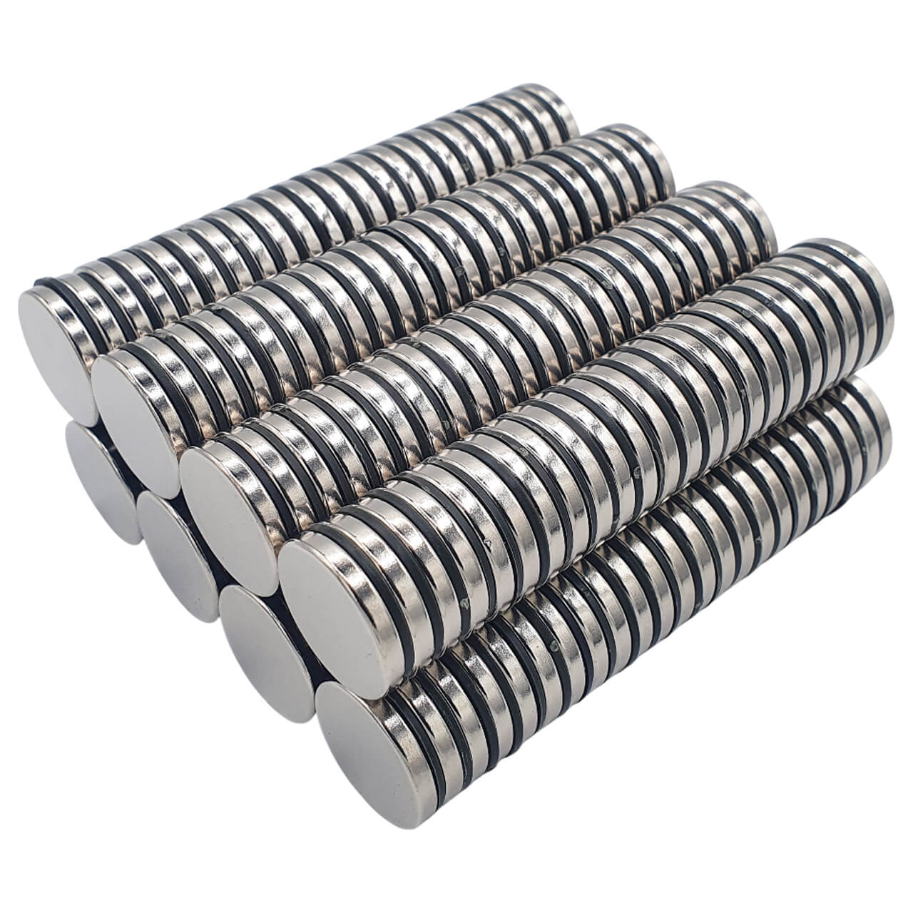 Aimant néodyme disque Ø20 x 3mm, puissance 4.3kg 48 Aimant néodyme disque Ø20 x 3mm, puissance 4.3kg – Image 3