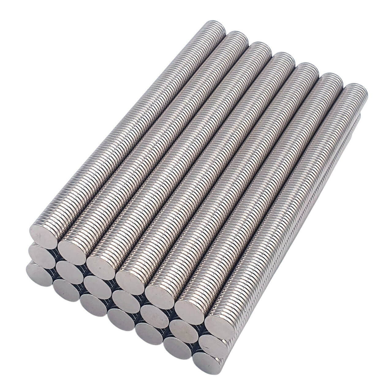 Aimant néodyme disque Ø 8x1mm, puissance 0.54kg 48 Aimant néodyme disque Ø 8x1mm, puissance 0.54kg – Image 3