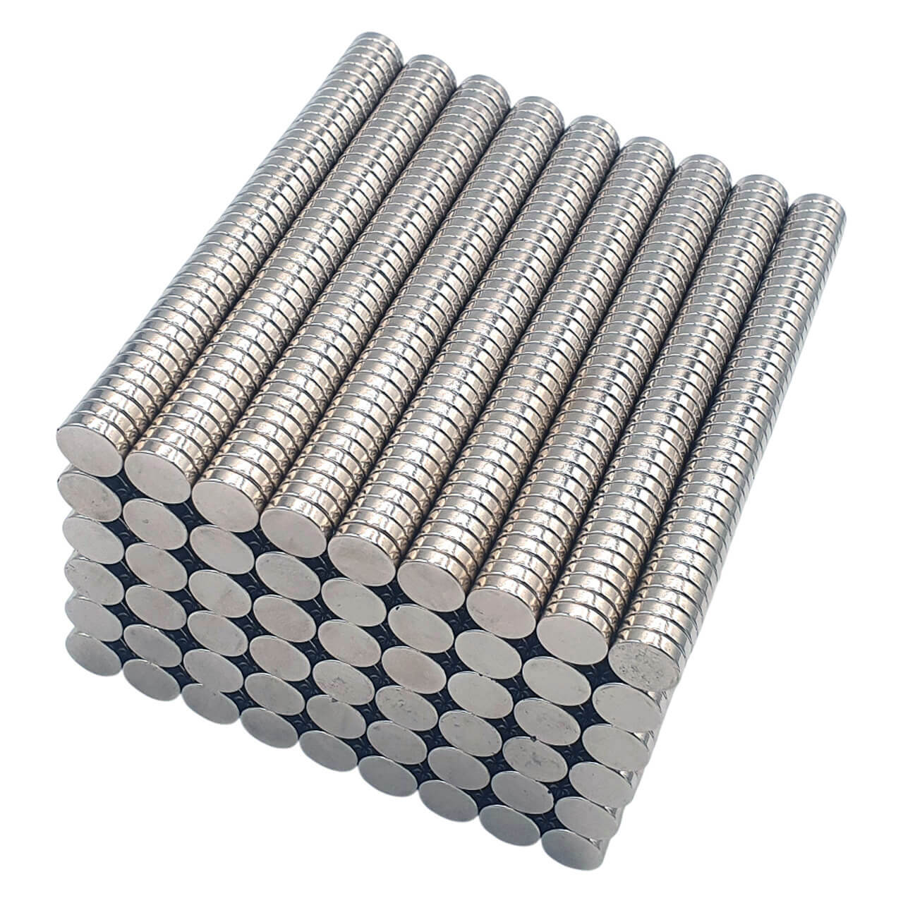 Aimant néodyme disque Ø 8x2mm, puissance 1.1kg 48 Aimant néodyme disque Ø 8x2mm, puissance 1.1kg – Image 3