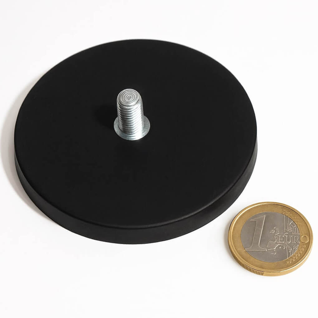 Plot antiglisse Ø66mm avec tige filetée, puissance 20 kg 54 Plot antiglisse Ø66mm avec tige filetée, puissance 20 kg