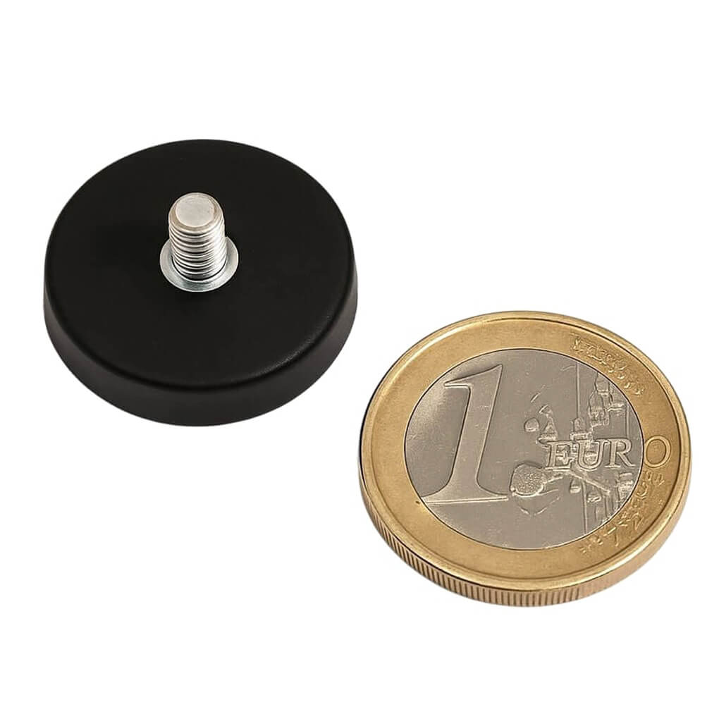 Plot antiglisse Ø22mm avec tige filetée, puissance 5 kg 52 Plot antiglisse Ø22mm avec tige filetée, puissance 5 kg