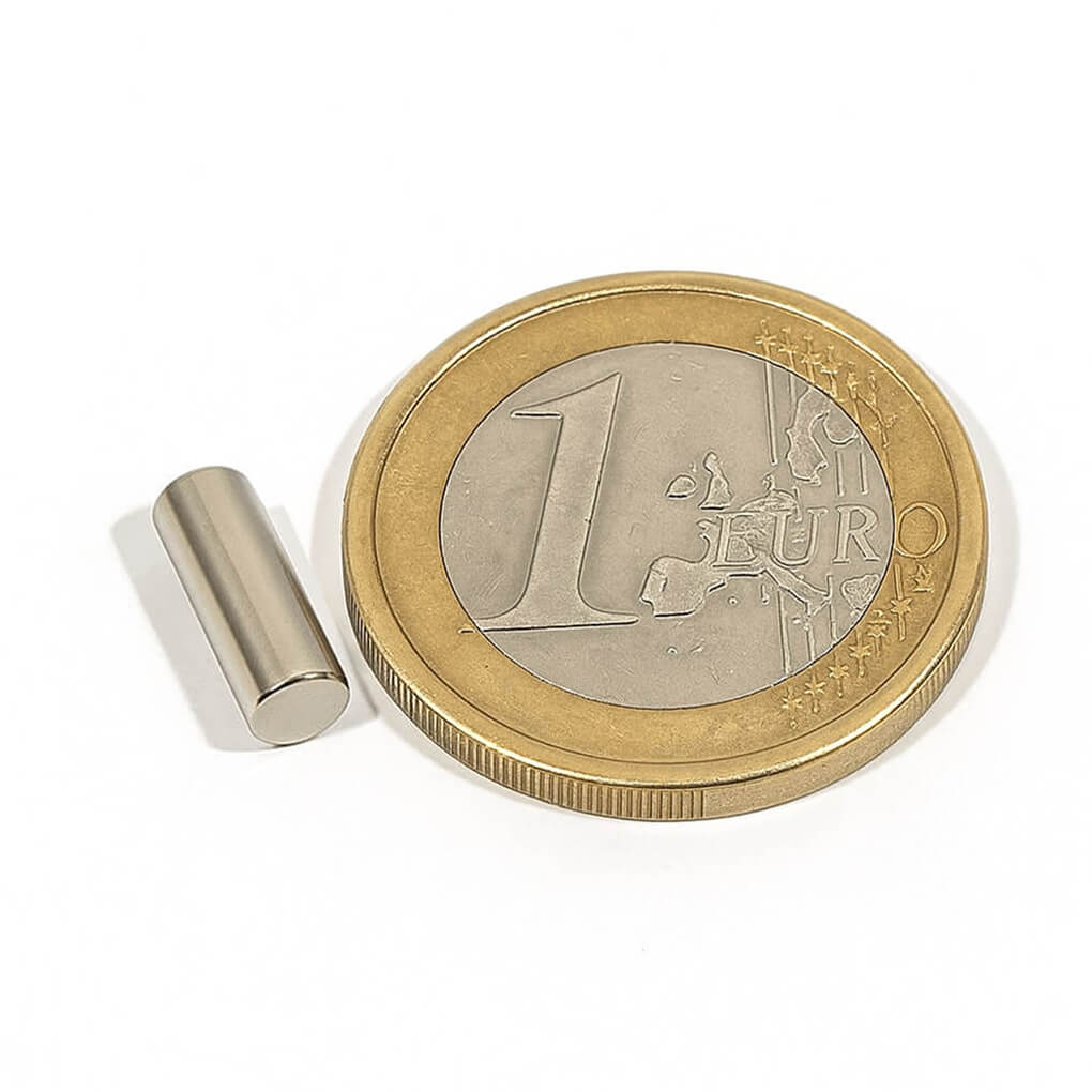 Aimant néodyme disque Ø 4x10mm, puissance 0.66kg 46 Aimant néodyme disque Ø 4x10mm, puissance 0.66kg
