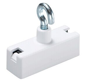 Aimant ferrite avec crochet 57mm 46 Aimant ferrite avec crochet 57mm