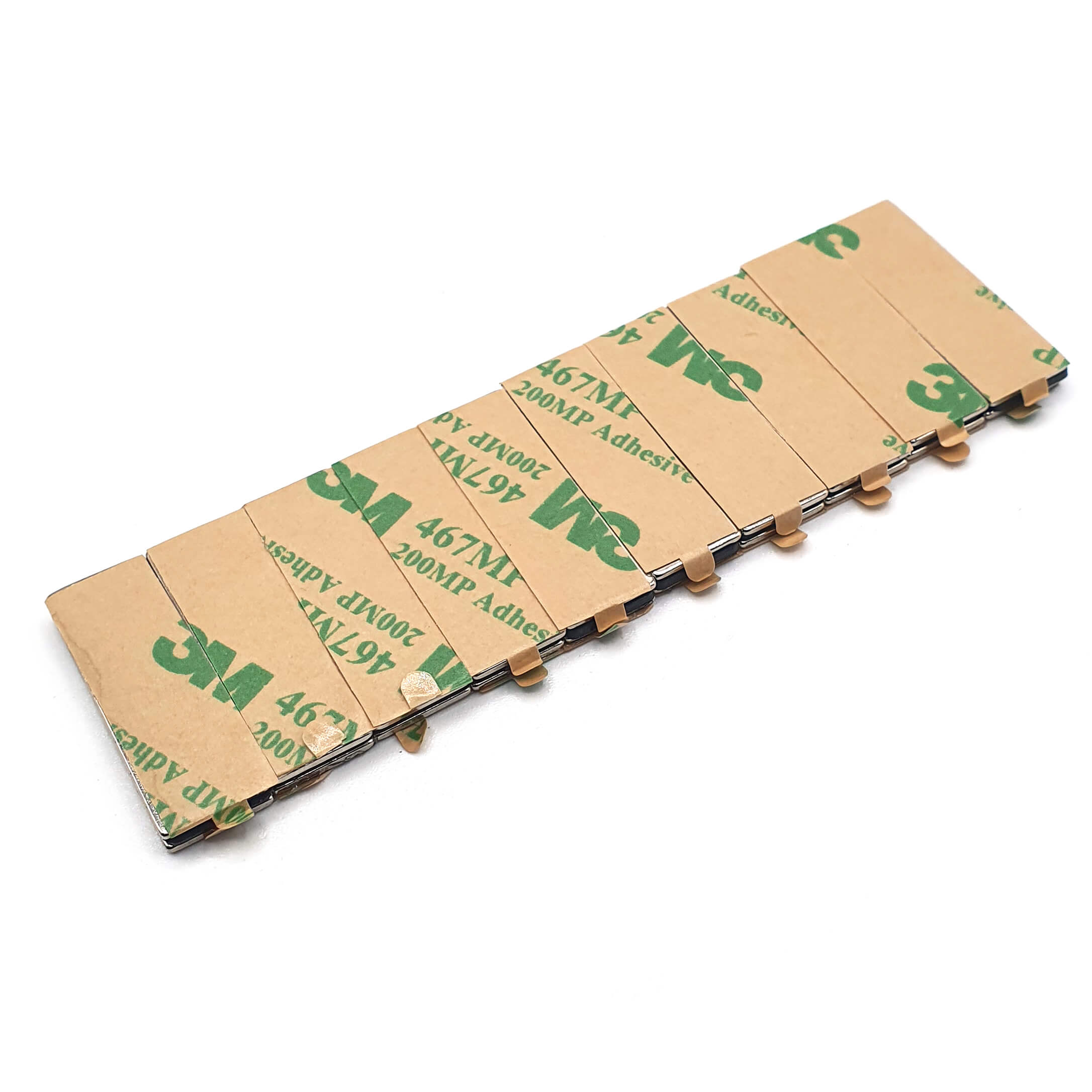 Aimant autocollant 30x10x1mm, puissance 1kg 48 Aimant autocollant 30x10x1mm, puissance 1kg – Image 3