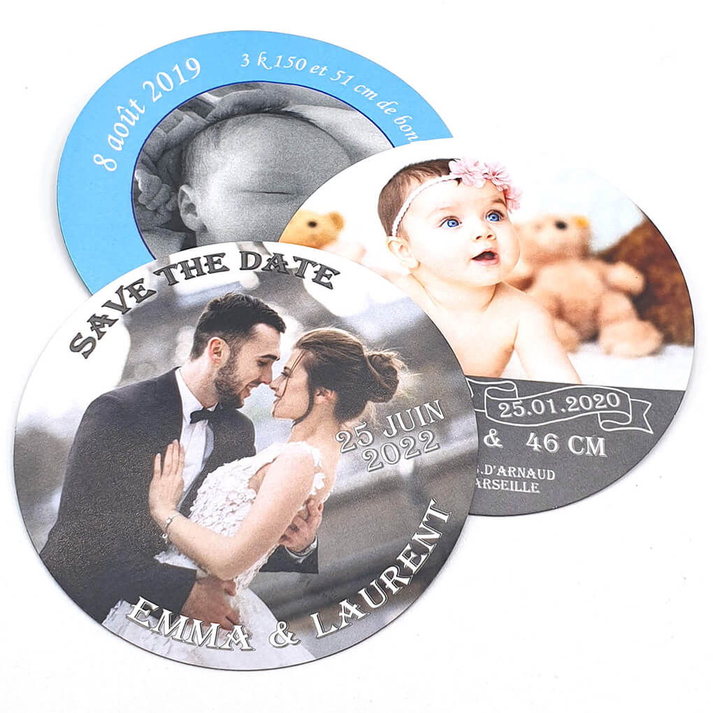 faire-part magnet rond 51 faire-part magnet rond – Image 6