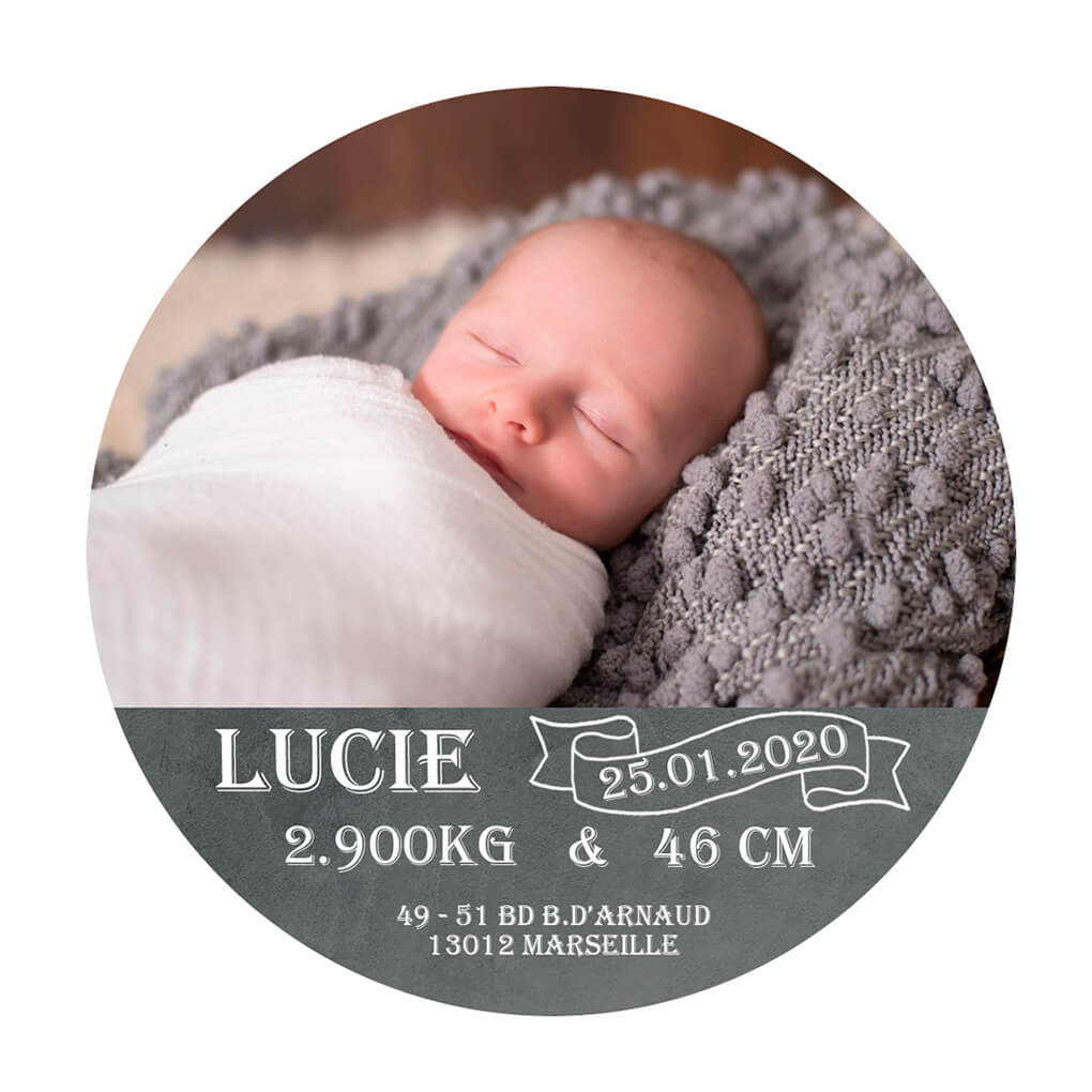 faire-part magnet rond 54 faire-part magnet rond – Image 9