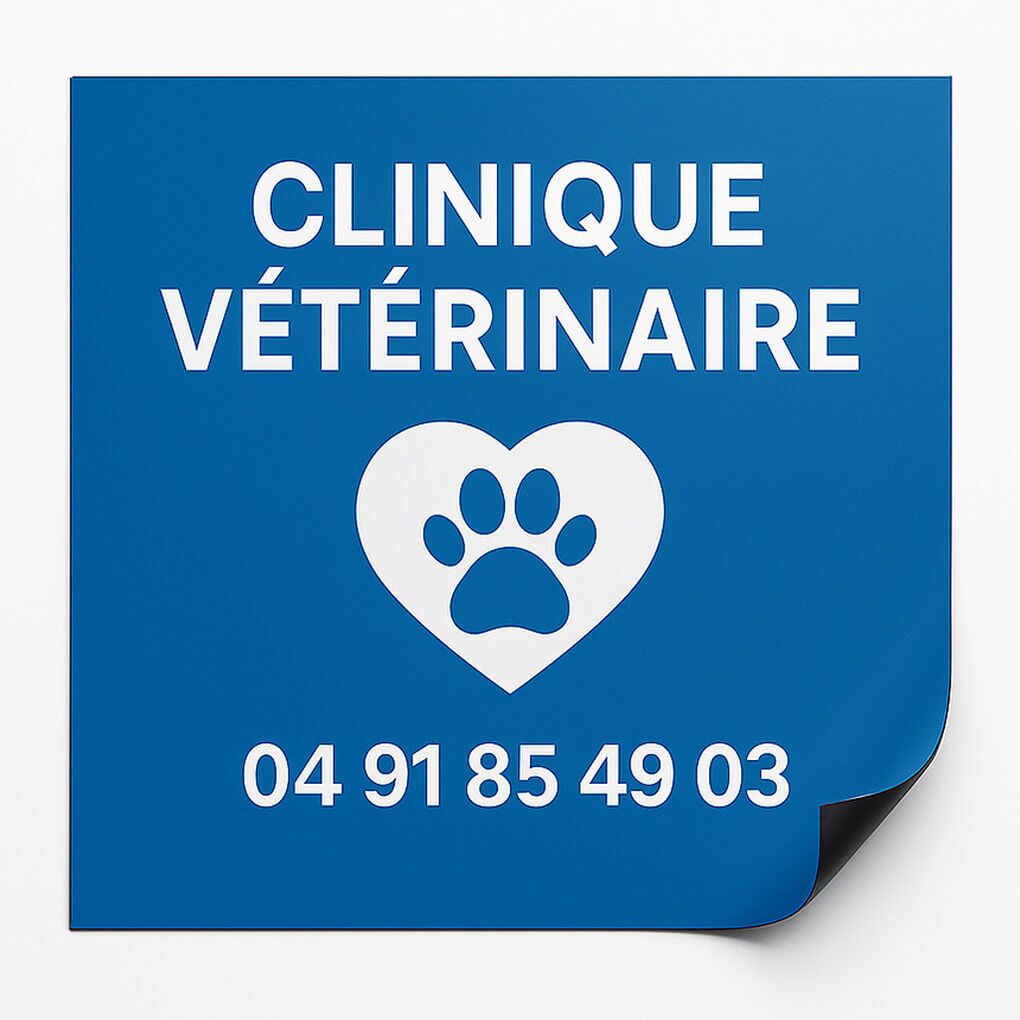 Magnet voiture 60x60cm 78 plaque aimantée carrée personnalisée 60x60cm