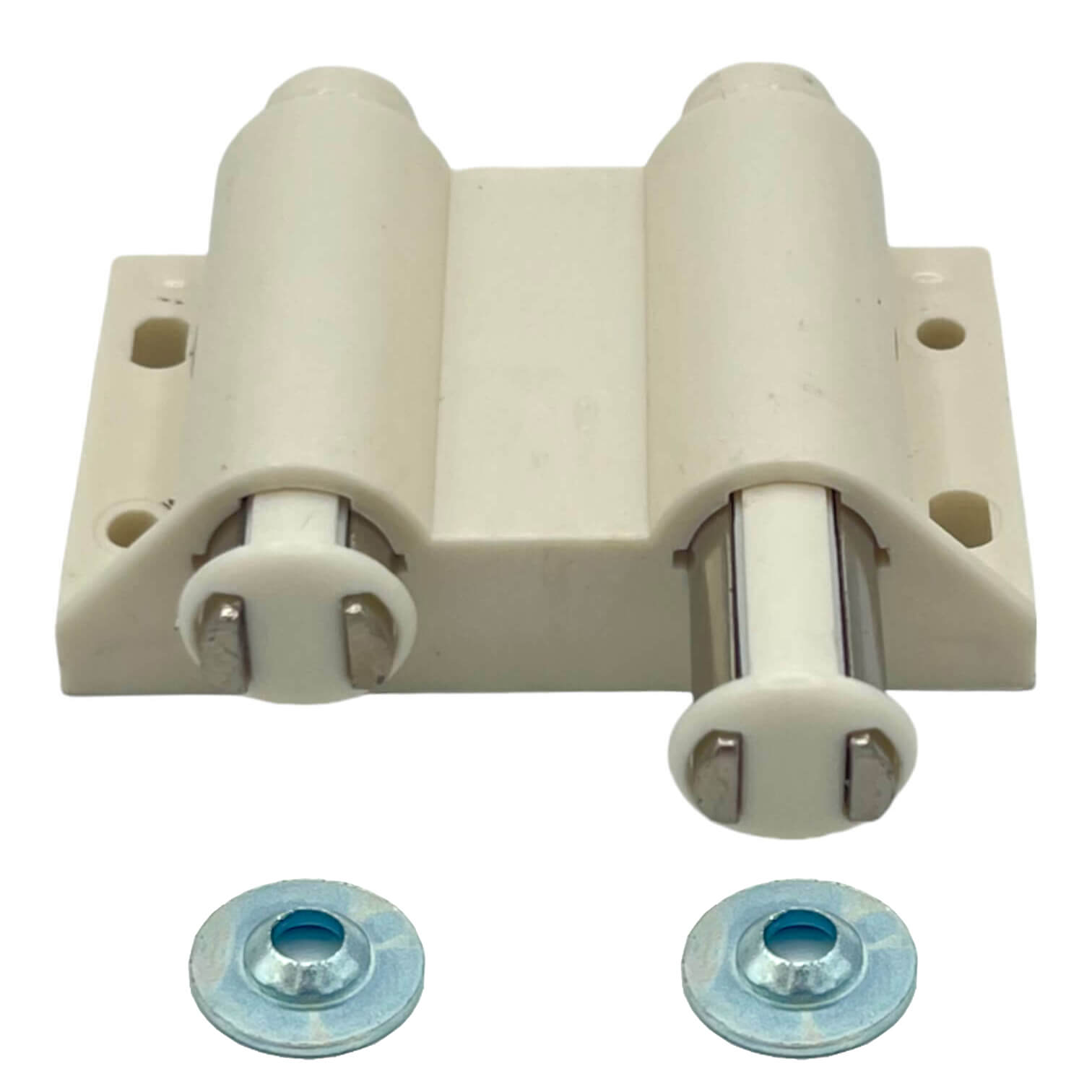 Loqueteau magnétique double à poussoir 452, puissance 2x2 kg 60 Loqueteau magnétique double à poussoir 452, puissance 2x2 kg