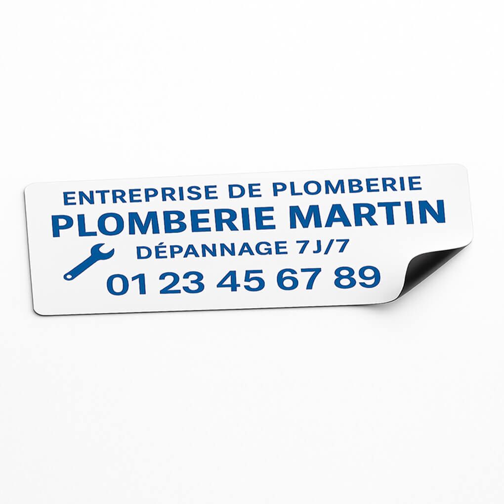 Magnet voiture 44x15cm 67 magnet voiture 44x15cm