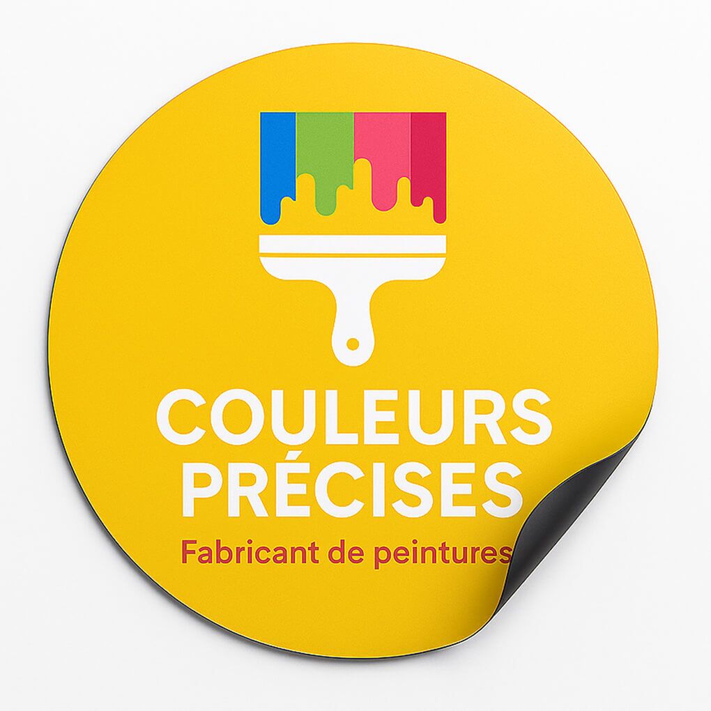 Magnet voiture ⌀50 76 plaque aimantée ronde pour voiture D50cm