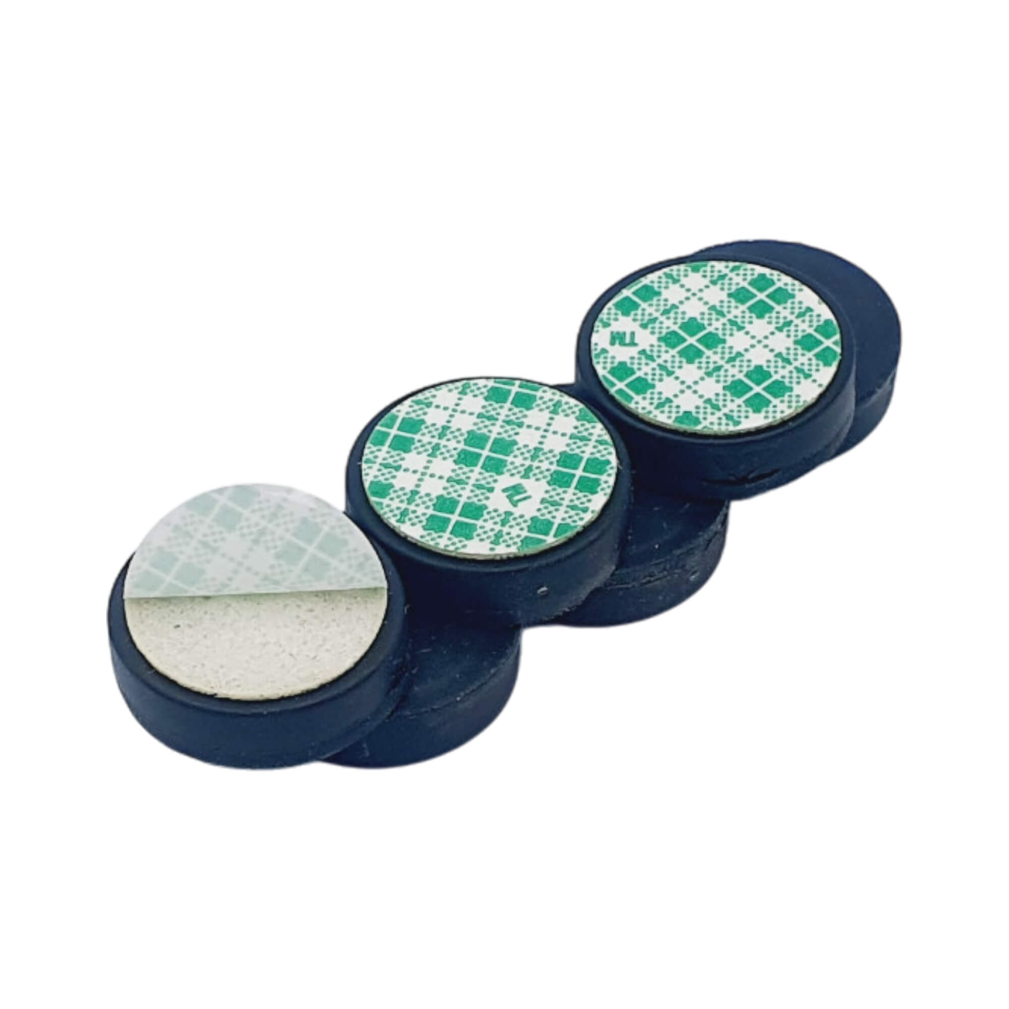Aimant néodyme caoutchouc plot antigliss Ø22mm avec adhésif, puissance 5.8 kg 48 Aimant néodyme caoutchouc plot antigliss Ø22mm avec adhésif, puissance 5.8 kg – Image 3