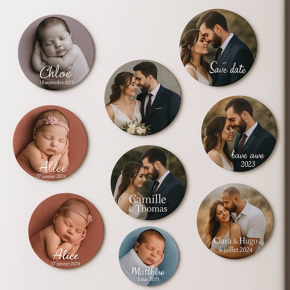 faire-part magnet rond 53 faire-part magnet rond – Image 8