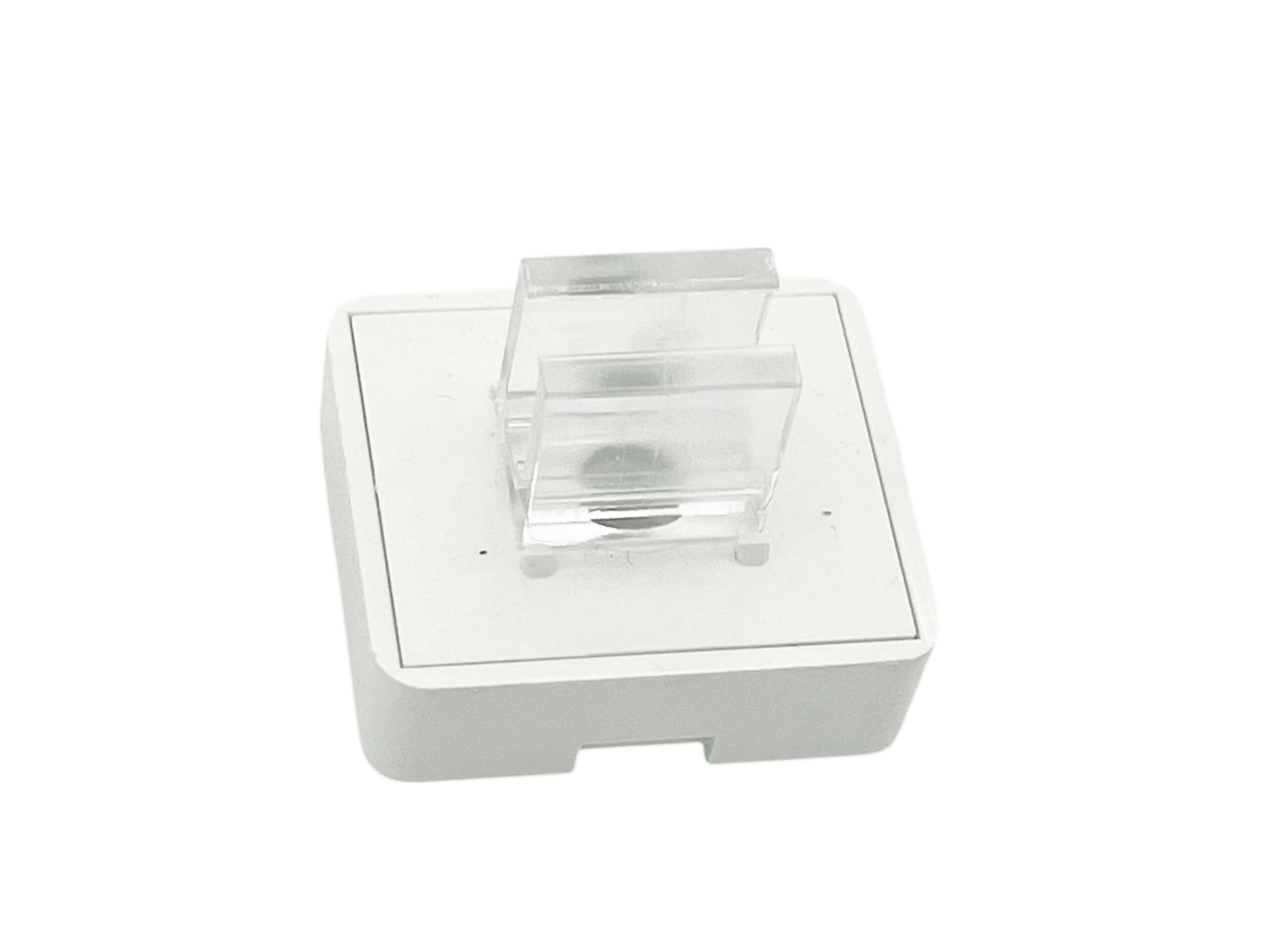 support magnétique vertical blanc