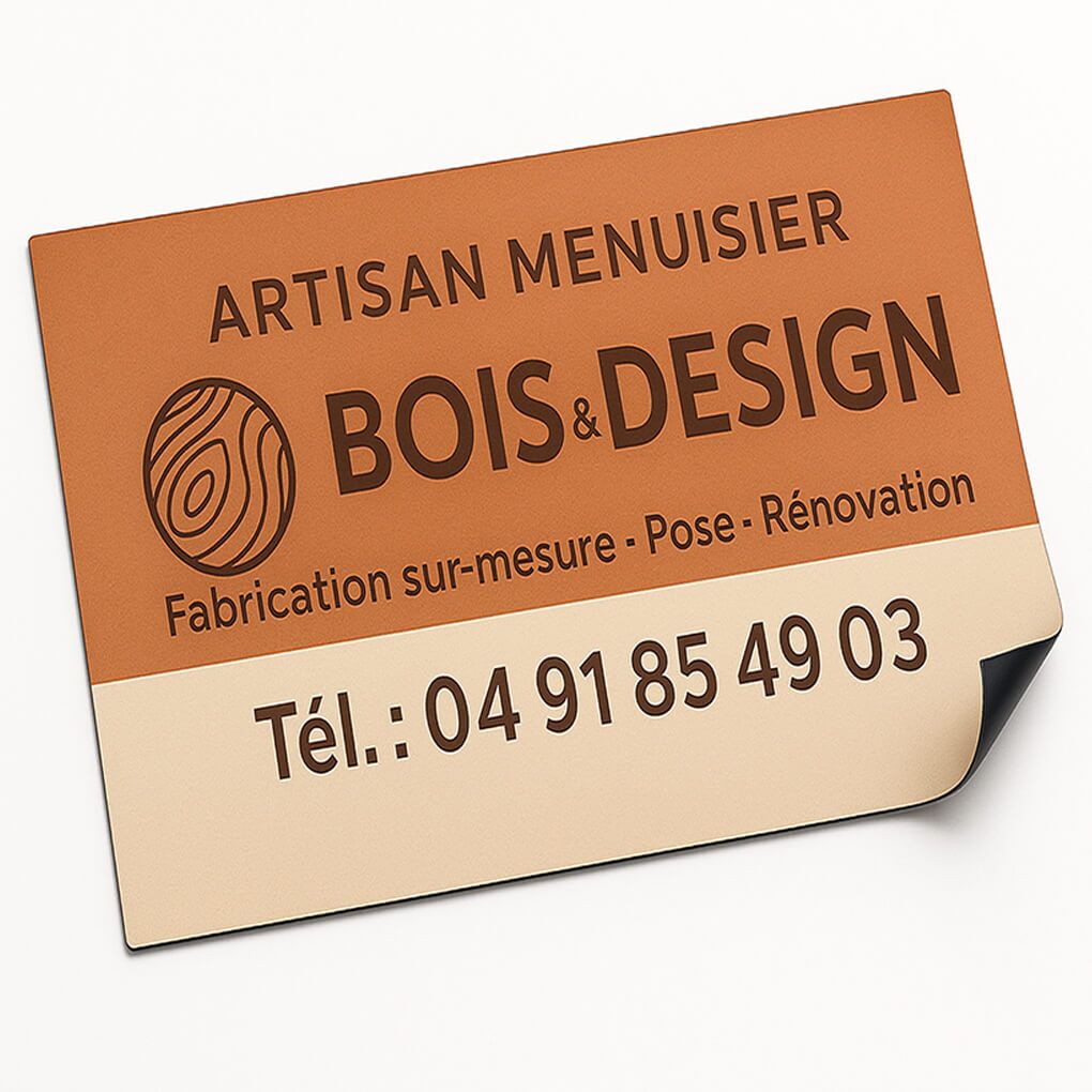 Magnet voiture 80x60cm 81 sticker magnétique 80x60cm