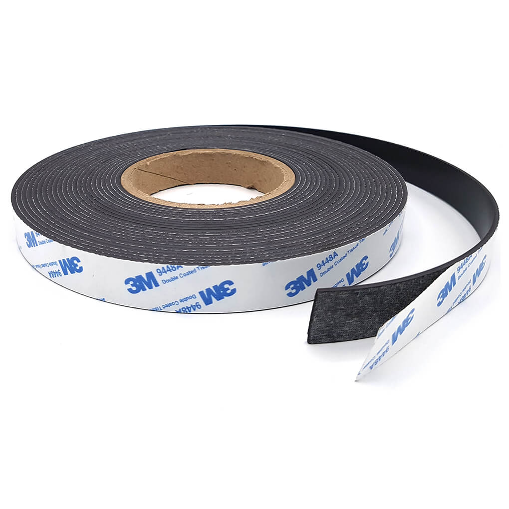 Bande magnétique autocollante 20mm x 2mm x 10mètres adhésif 3M 47 Bande magnétique autocollante 20mm x 2mm x 10mètres adhésif 3M