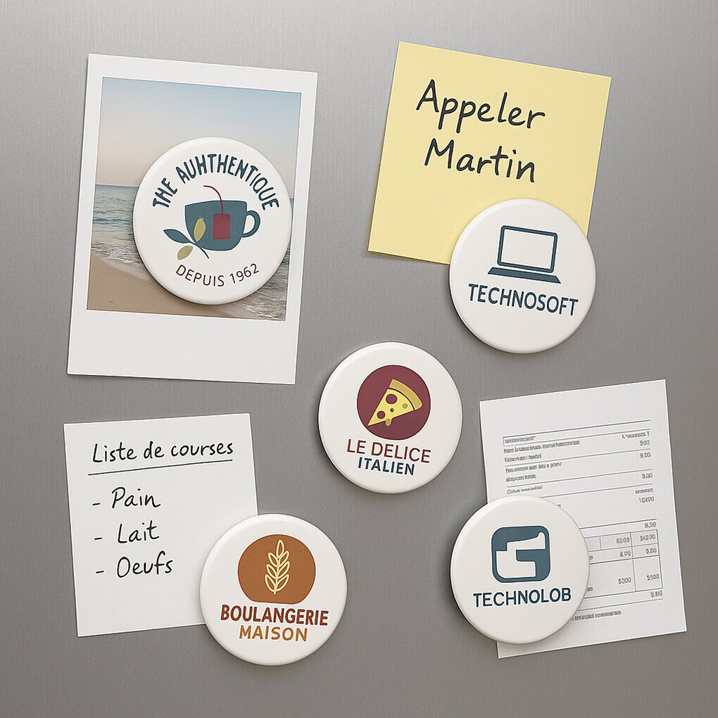magnet badge rond ⌀ 4,5cm 48 magnet badge rond ⌀ 4,5cm – Image 3