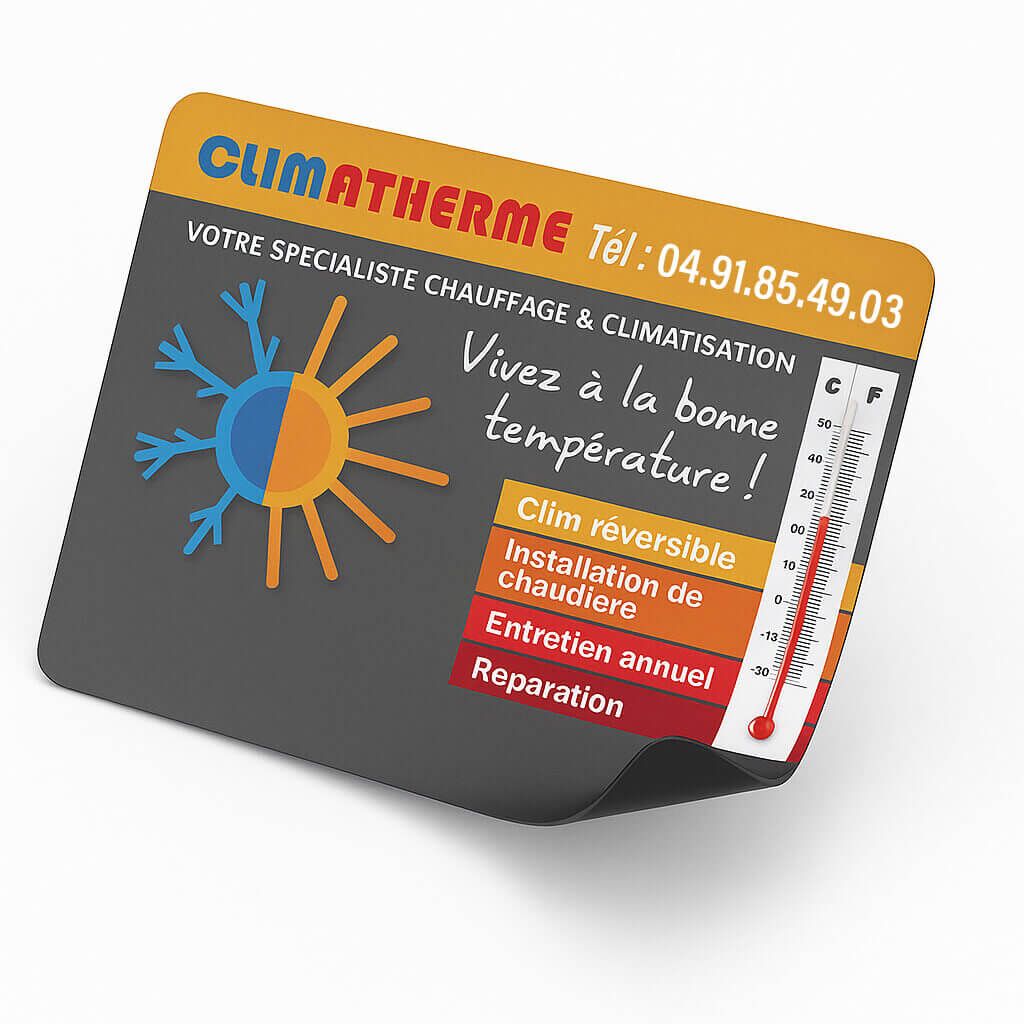 Magnet thermomètre 47 thermomètre aimanté