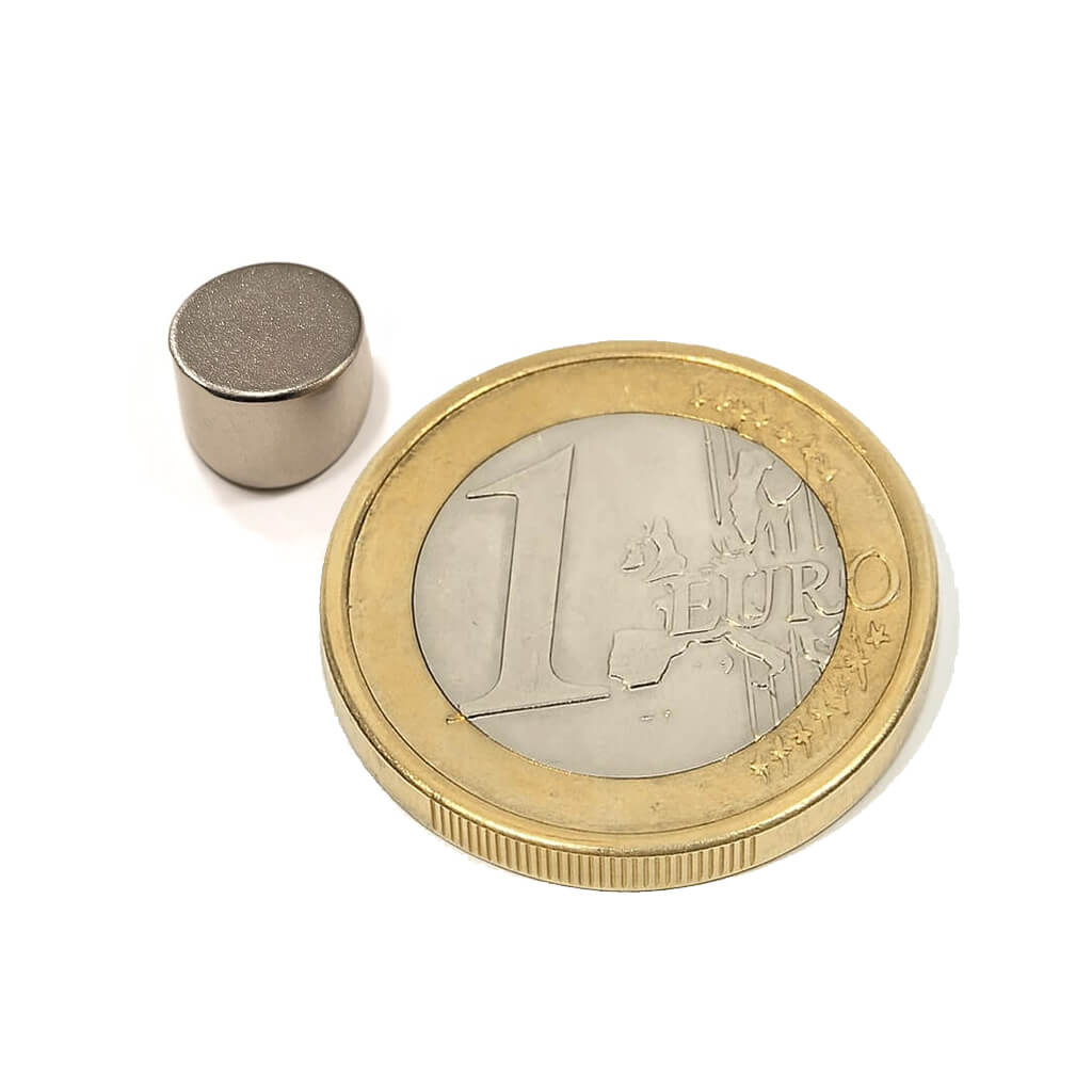 Aimant néodyme disque Ø 8x5mm, puissance 2kg 67 Aimant néodyme disque Ø 8x5mm, puissance 2kg