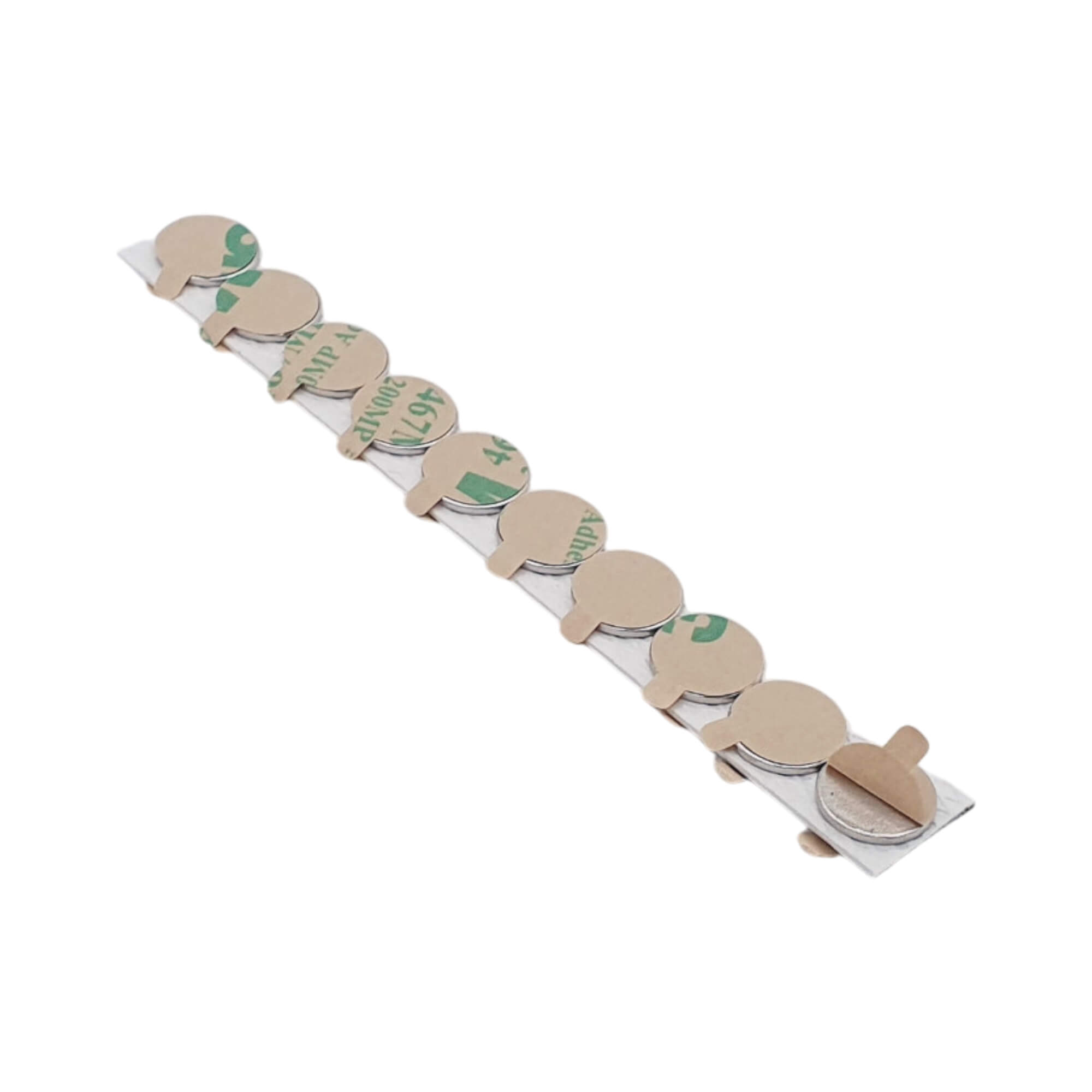 Aimant autocollant ⌀10x1mm, puissance 0.54kg 48 Aimant autocollant ⌀10x1mm, puissance 0.54kg – Image 3