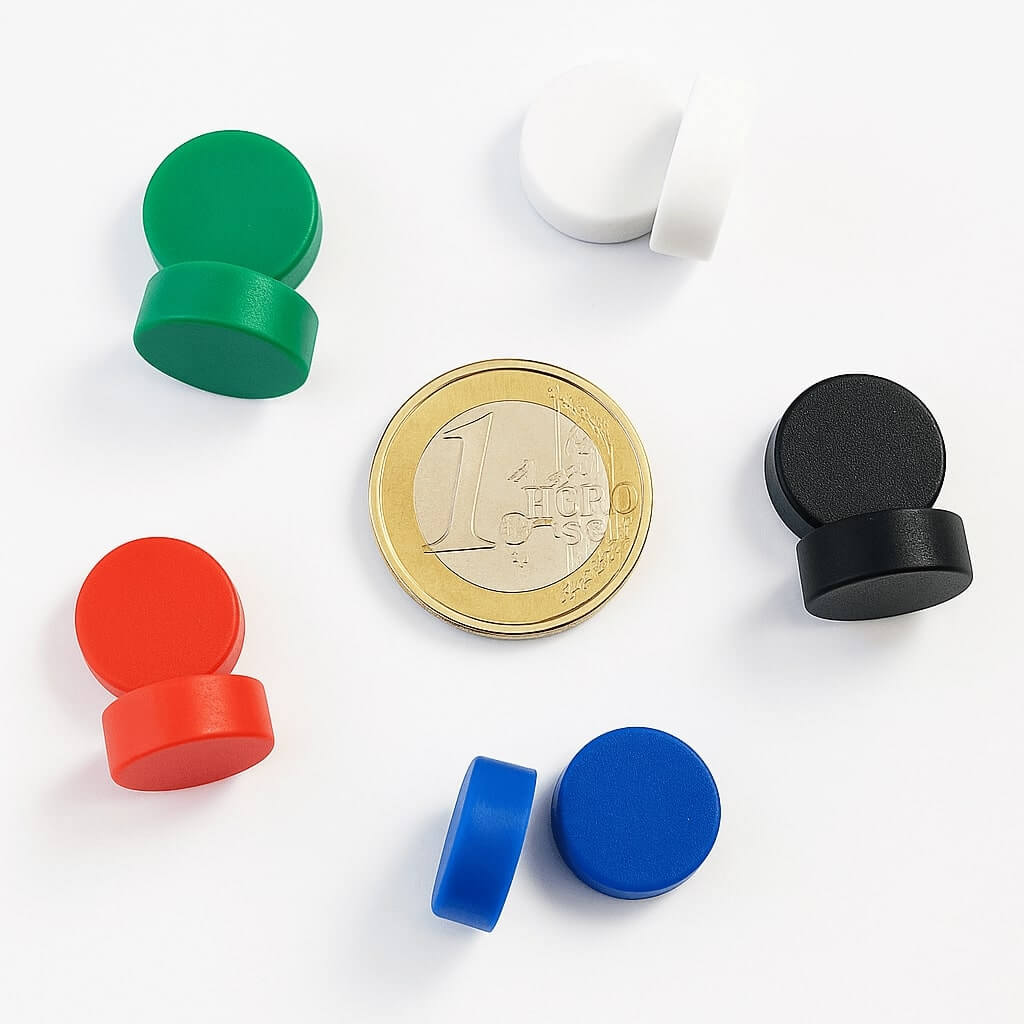Aimants étanches assorties Ø12.7mm | lot de 10