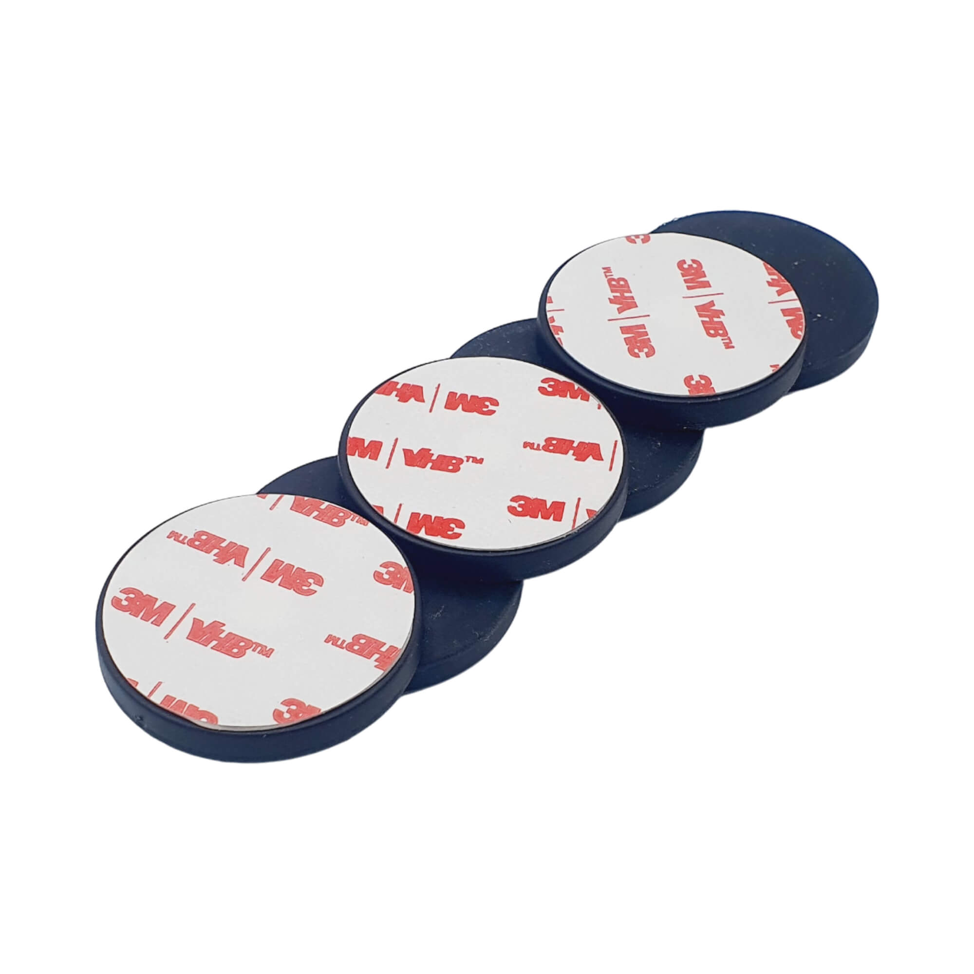 Aimant néodyme caoutchouc plot antigliss Ø43mm avec adhésif, puissance 10 kg 49 Aimant néodyme caoutchouc plot antigliss Ø43mm avec adhésif, puissance 10 kg – Image 4
