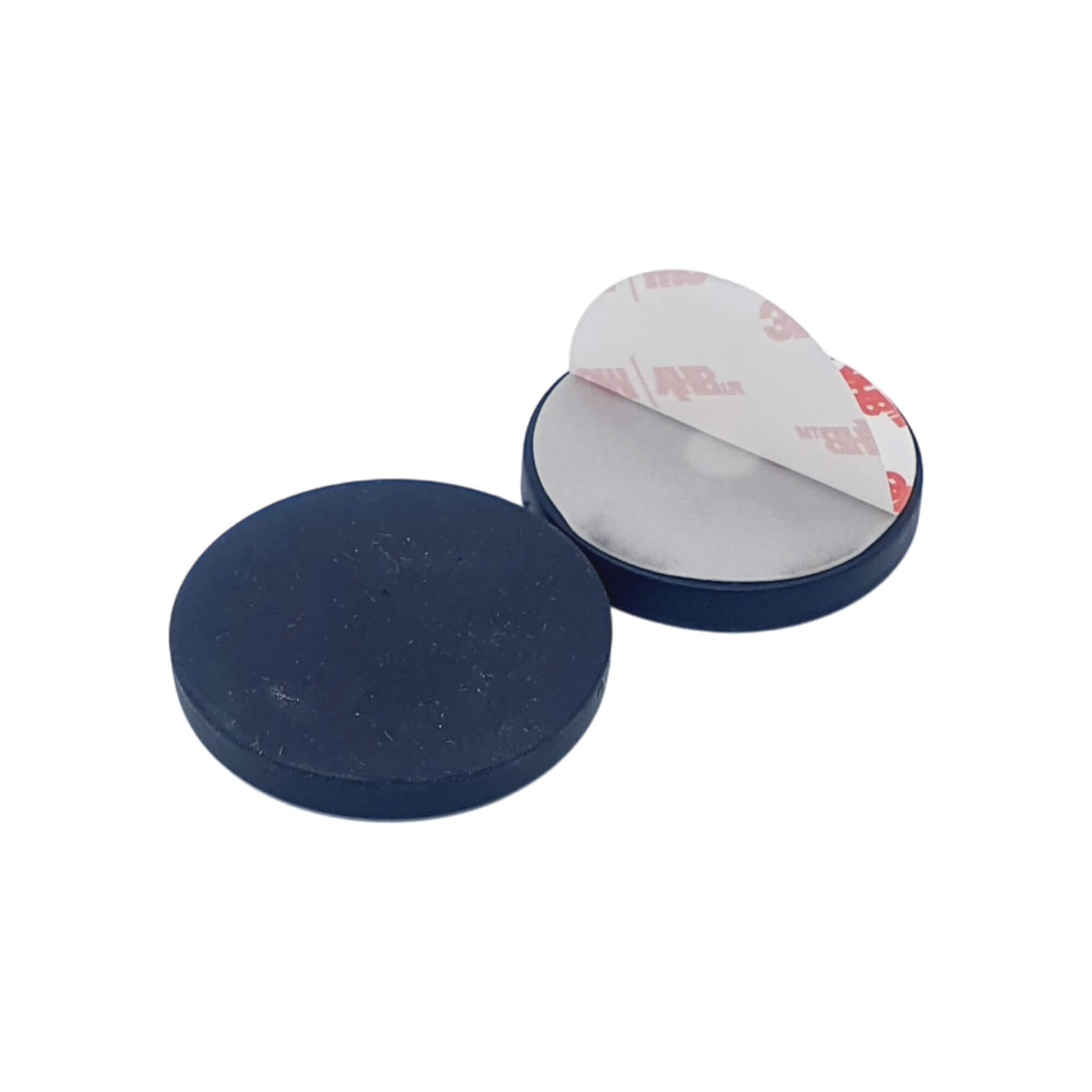 Aimant néodyme caoutchouc plot antigliss Ø43mm avec adhésif, puissance 10 kg 47 Aimant néodyme caoutchouc plot antigliss Ø43mm avec adhésif, puissance 10 kg – Image 2