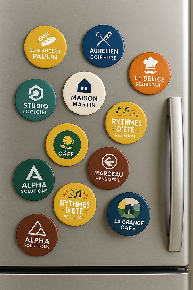 magnet badge rond ⌀ 5,6cm 48 magnet badge rond ⌀ 5,6cm – Image 3