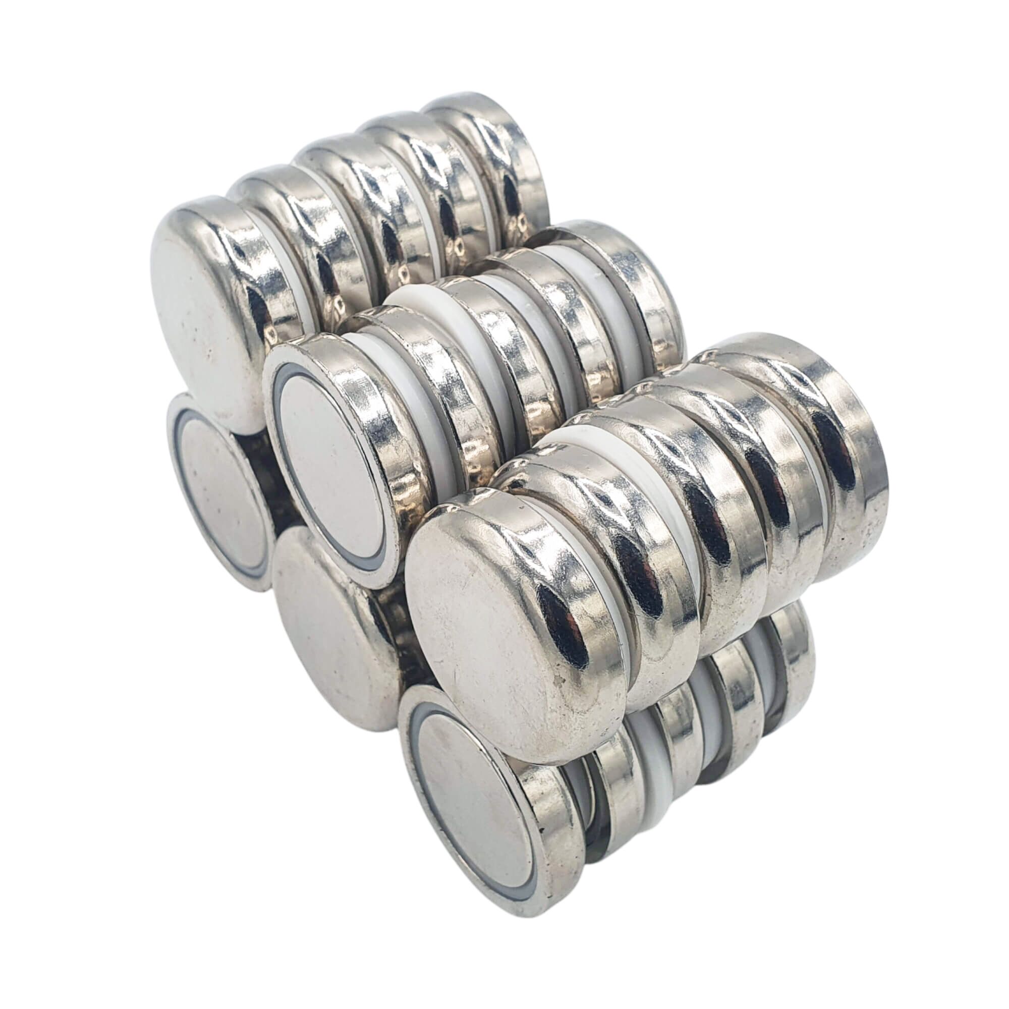 aimant néodyme en pot d'acier Ø32 x 7mm 48 aimant néodyme en pot d'acier Ø32 x 7mm – Image 3