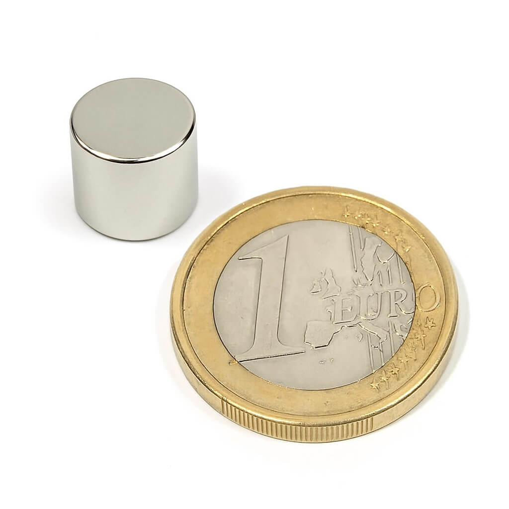 Aimant néodyme disque Ø10 x 10mm, puissance 3,9kg 52 Aimant néodyme disque Ø10 x 10mm, puissance 3,9kg